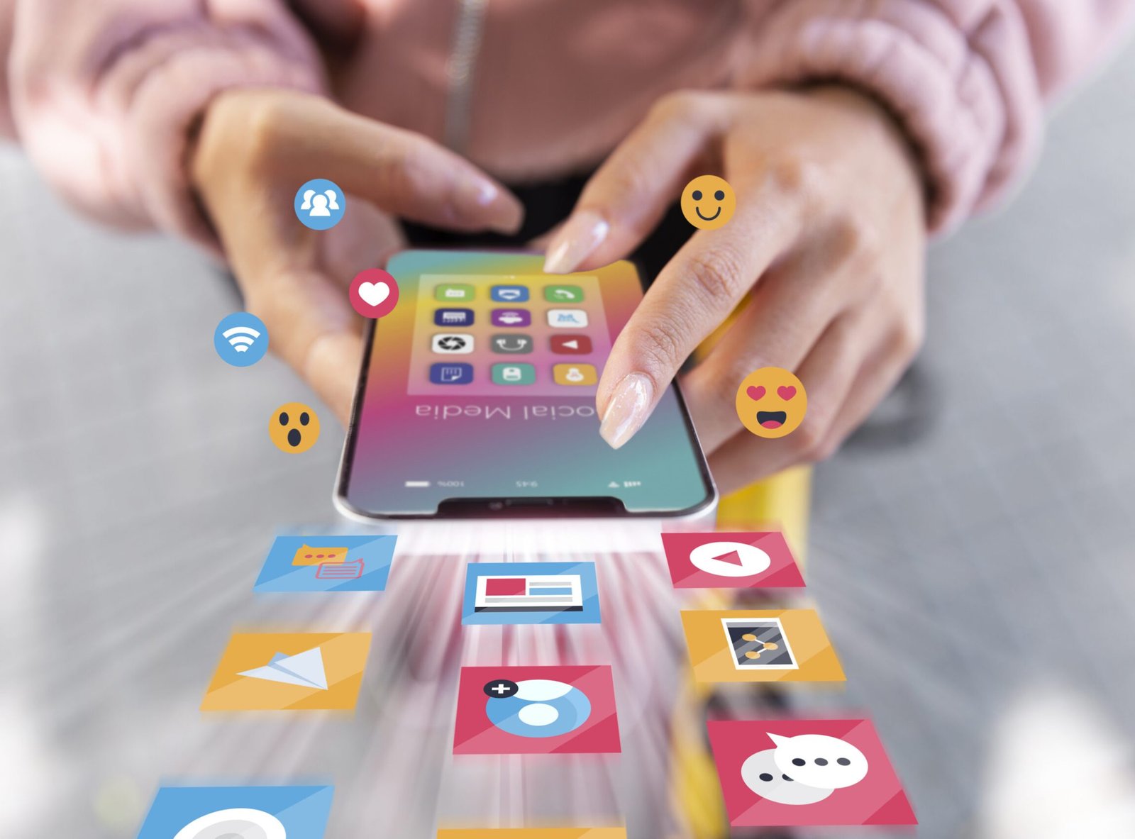 social-media-marketing-concept-marketing-with-applications